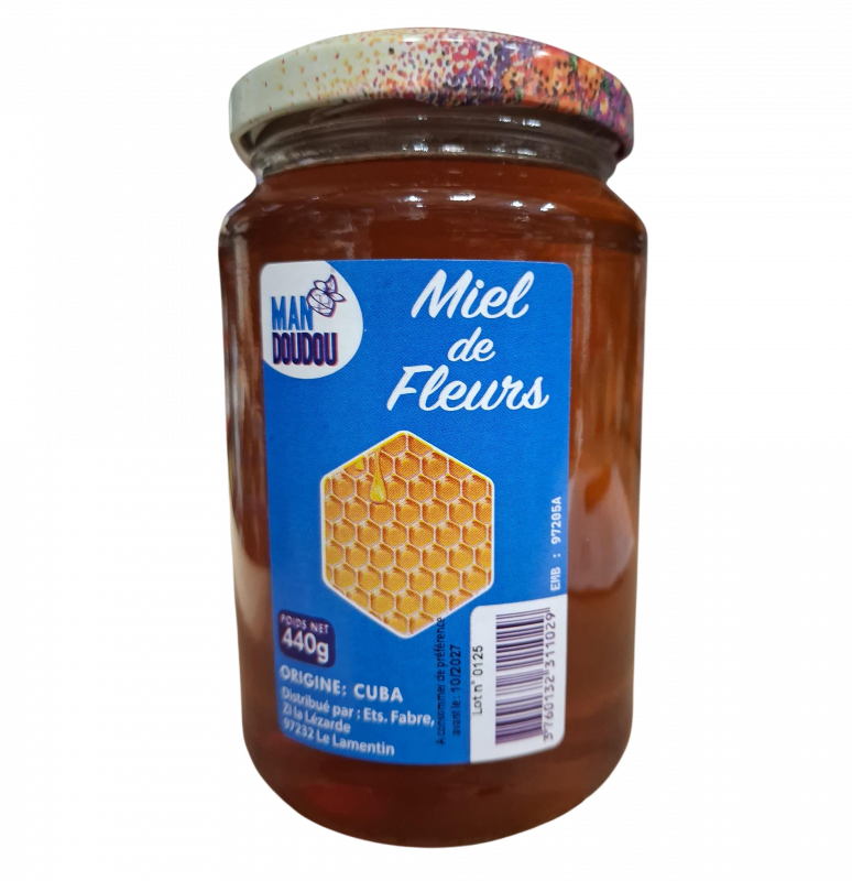 Man Doudou - Miel bocal 440g