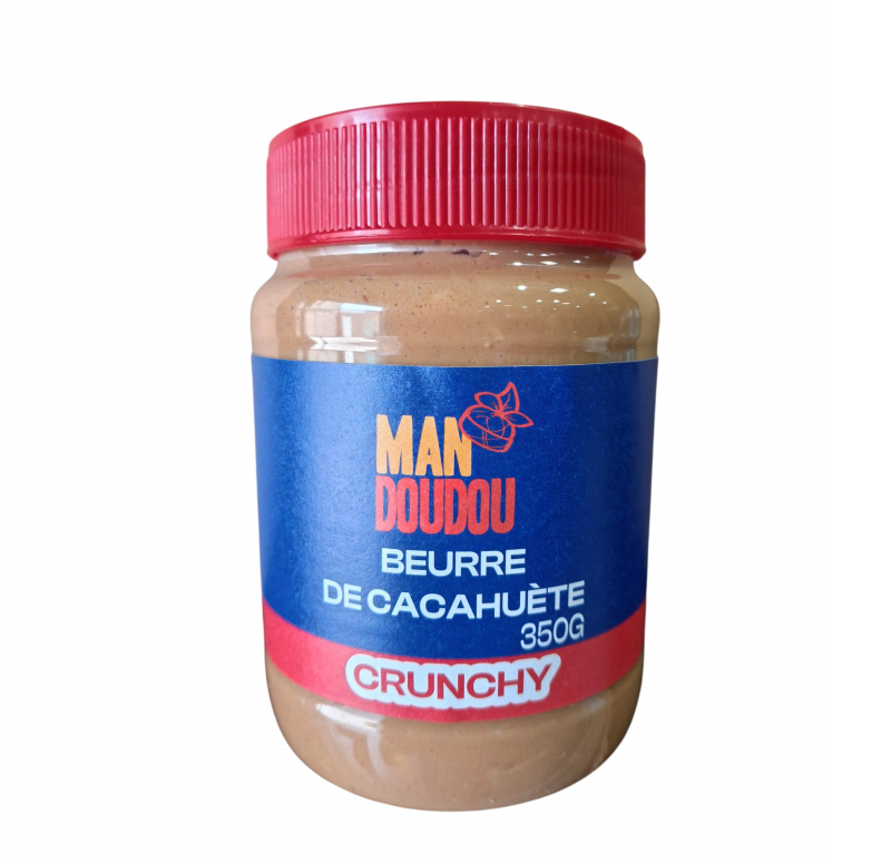 Man Doudou - Beurre cacahuète crunchy 350g