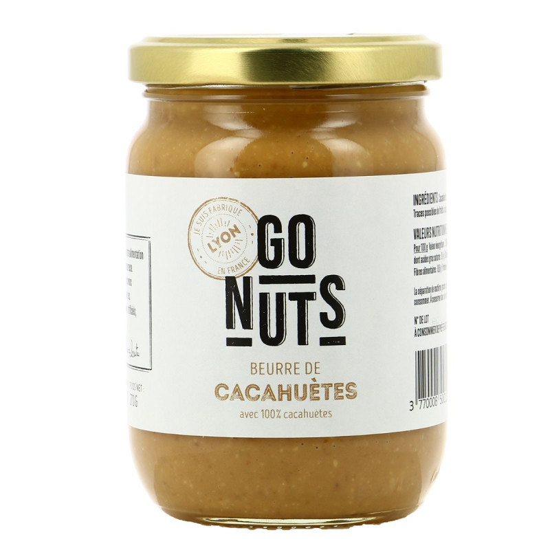 Go Nuts - Beurre de cacahuètes Bio