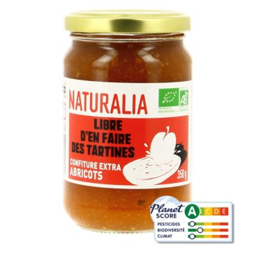 Naturalia - Confiture d'abricots BIO 375g