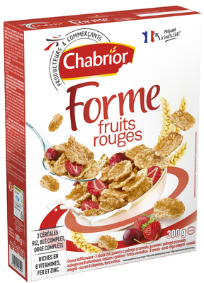 Chabrior - Céréales forme aux fruits rouges