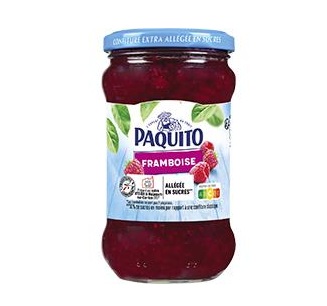 Paquito - Confiture allégée framboise