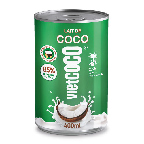 Vietcoco - Lait de coco 17-19% MG