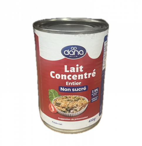 Dana - Lait concentré non sucré 410g