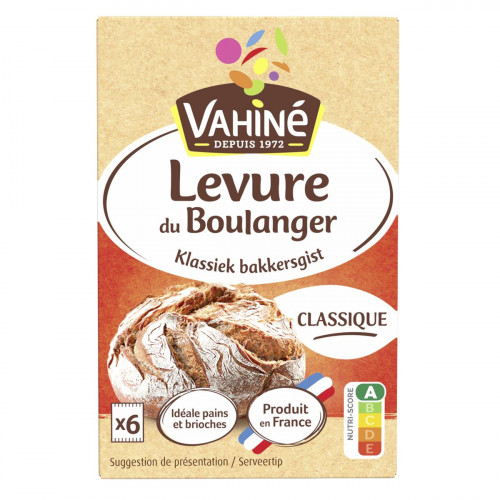 Vahiné - Levure de Boulanger Traditionnelle  x6