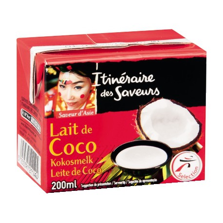 Itinéraire des Saveurs - Lait de coco