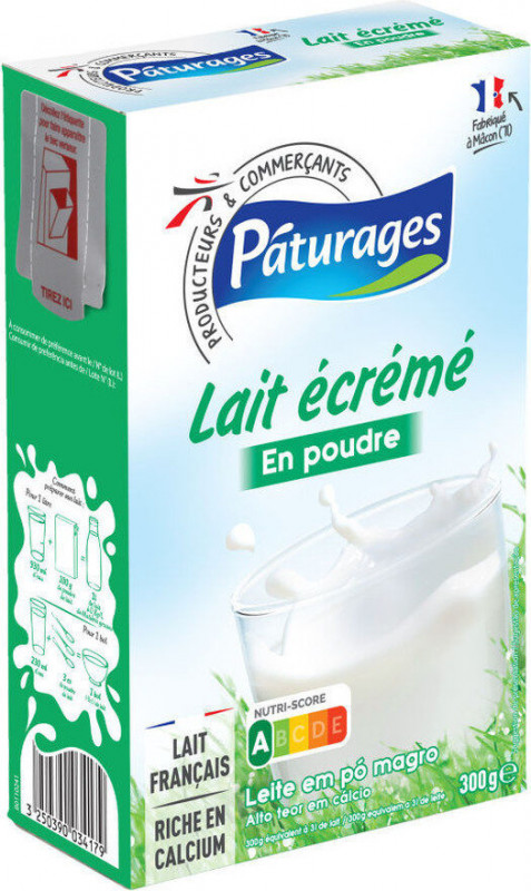 Pâturages -  Lait écrémé en poudre