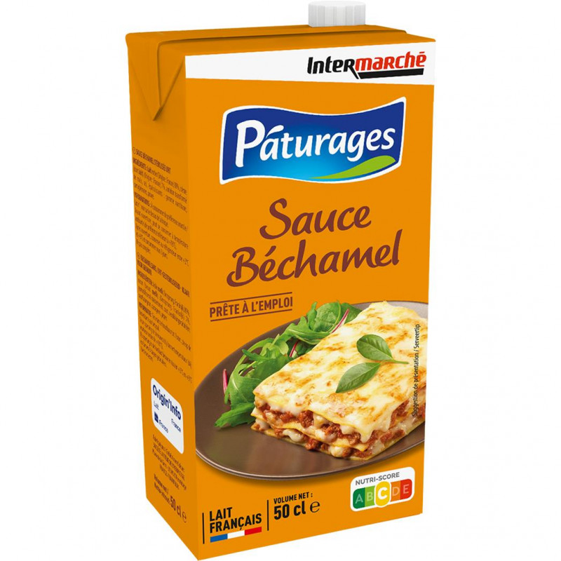 Pâturages - Sauce béchamel 50cl