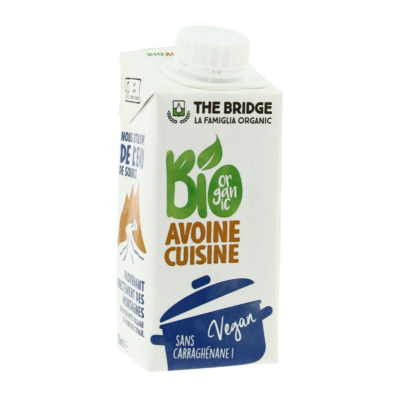 The Bridge - Crème Avoine Cuisine 20Cl Bio