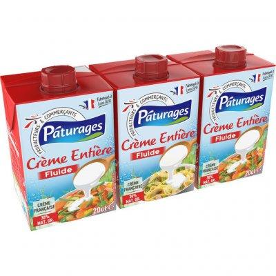 Pâturages -Crème fluide UHT 30%