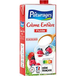 Pâturages - Crème entière fluide UHT 30%