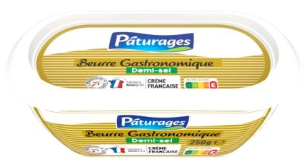 Pâturages - Beurre gastronomique demi-sel