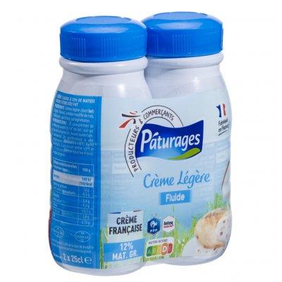 Pâturages - Crème UHT liquide légère 12%