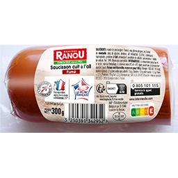 Monique Ranou - Saucisson cuit ail fumé 300G