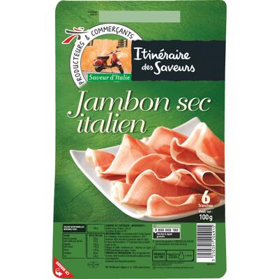 Itinéraire des Saveurs - Jambon sec italien