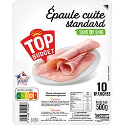 Top Budget - Epaule cuite découennée