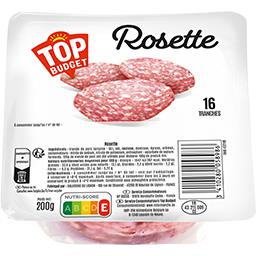 Top Budget - Rosette tranchée