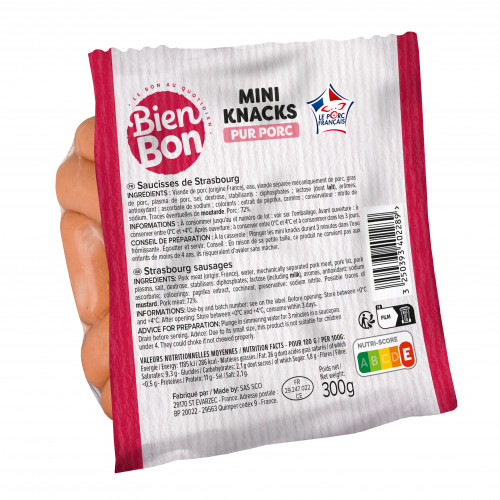 Bien Bon - Saucisse Cocktail pur porc