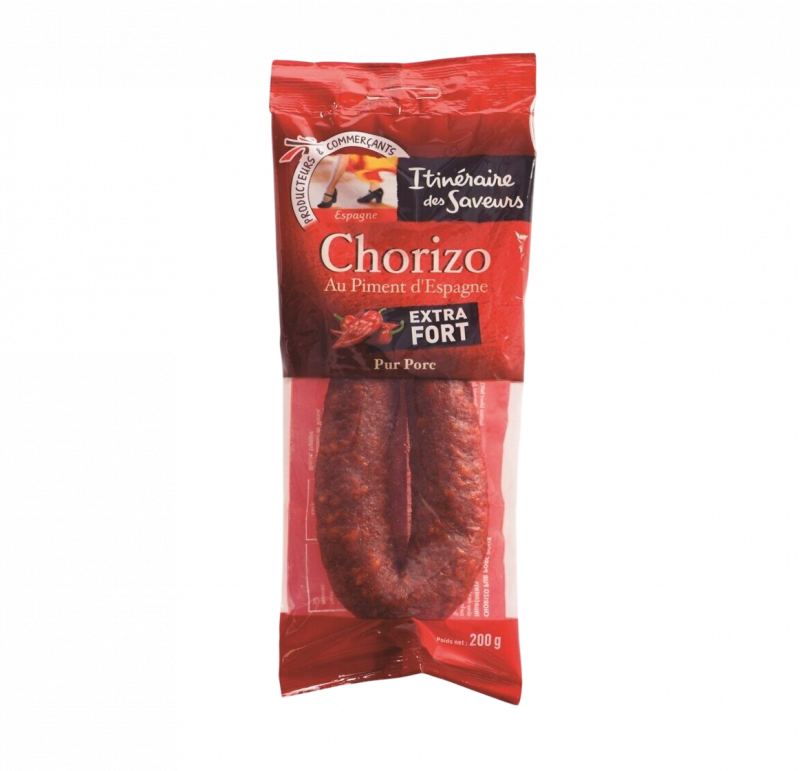 Itinéraire des Saveurs - Chorizo piment d'Espagne extra fort 200g