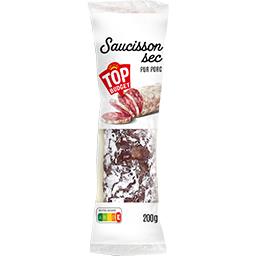 Top budget - Saucisson sec pur porc