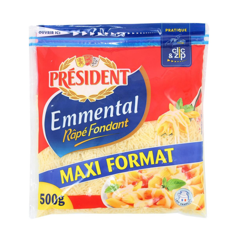 Président - Emmental râpé