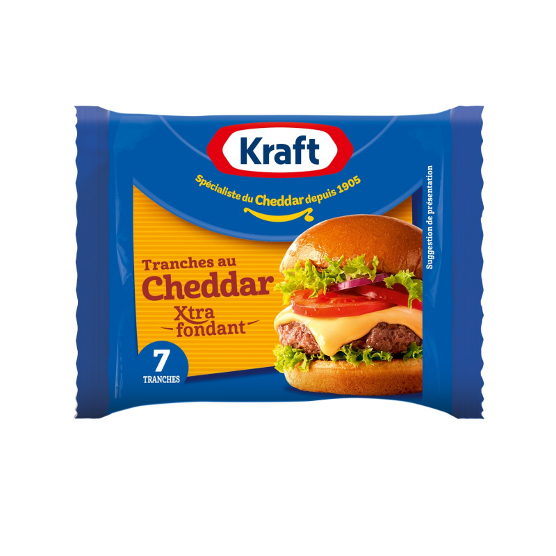 Kraft - Fromage fondu cheddar 175g