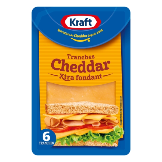 Kraft - Tranches cheddar 150g