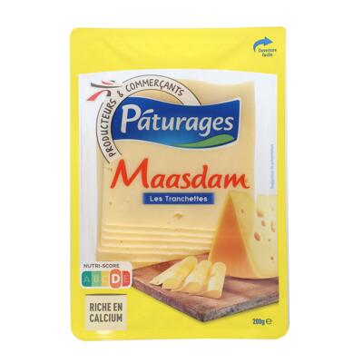 Pâturages - Maasdam tranches