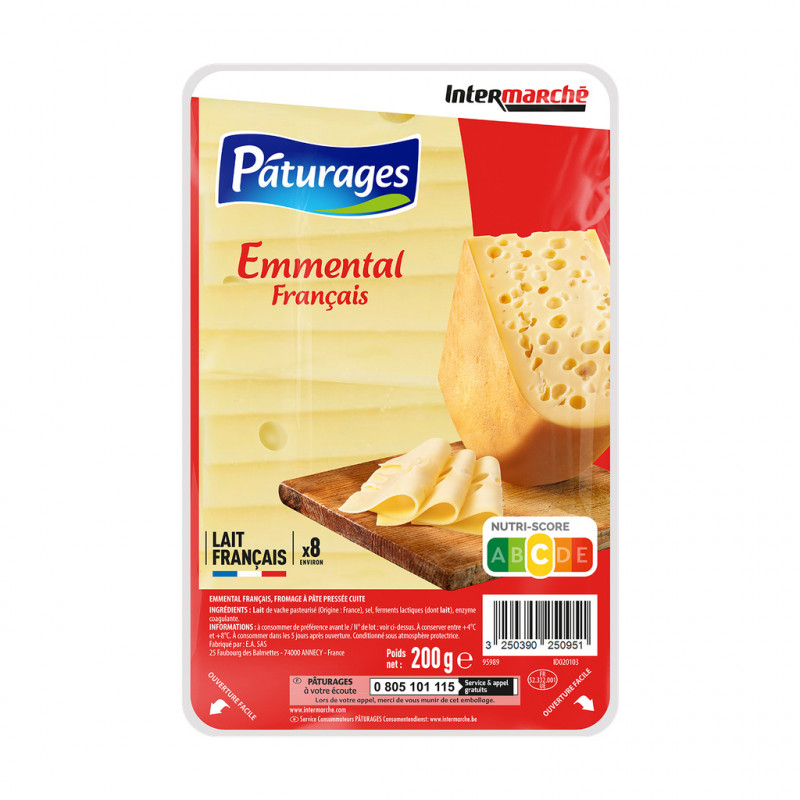 Pâturages - Tranches emmental