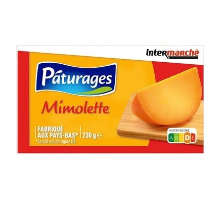 Pâturages - Mimolette 24%MG 230g