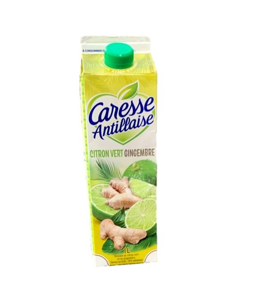 Caresse Antillaise - Boisson au citron vert et au gingembre.