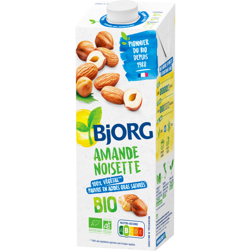 Bjorg - Boisson gourmande amande-noisette