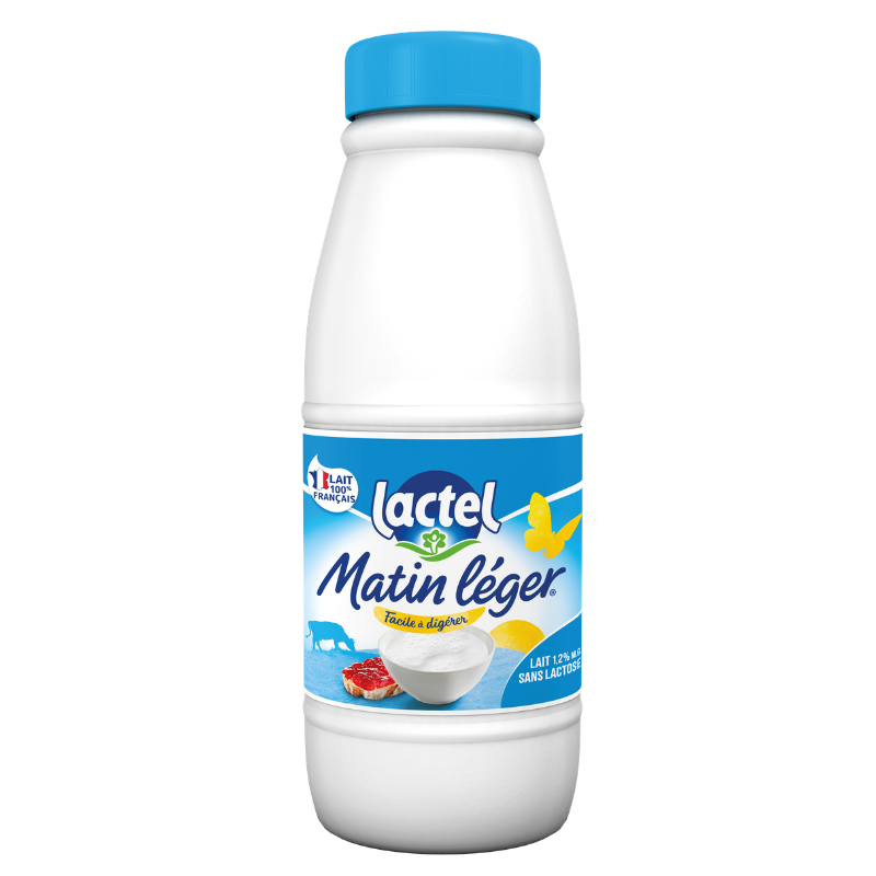 Lactel - Matin léger 1/2 Ecrémé 50cl