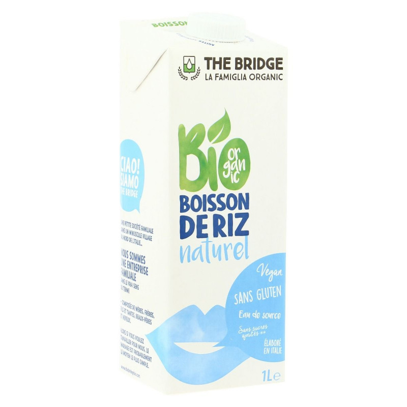The Bridge - Boisson au riz nature 1L Bio