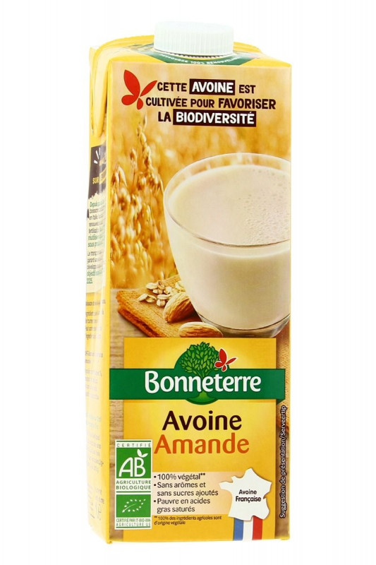 Bonneterre - Avoine Amande 1L Bio