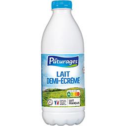Pâturages - Lait demi-écrémé stérilisé UHT