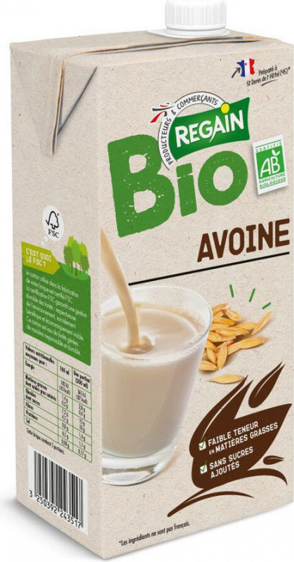 Regain Bio - Boisson à l'avoine bio