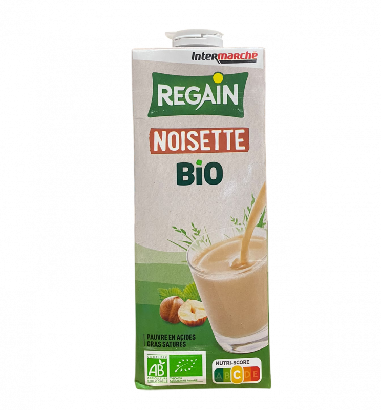Regain - Boisson végétale noisette BIO 1L