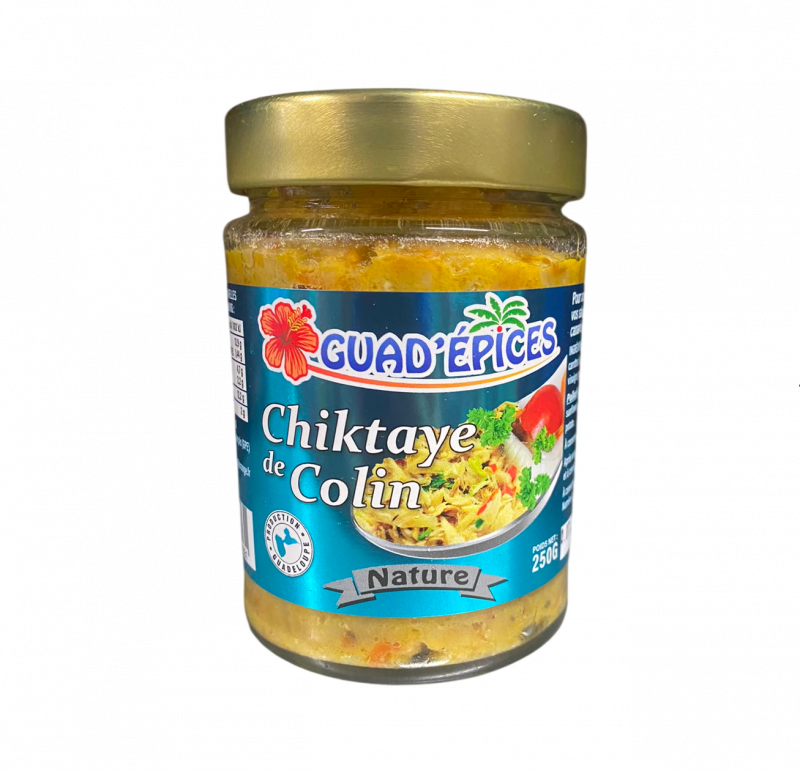 Guad' épices - Chiquetaille colin nature 250g