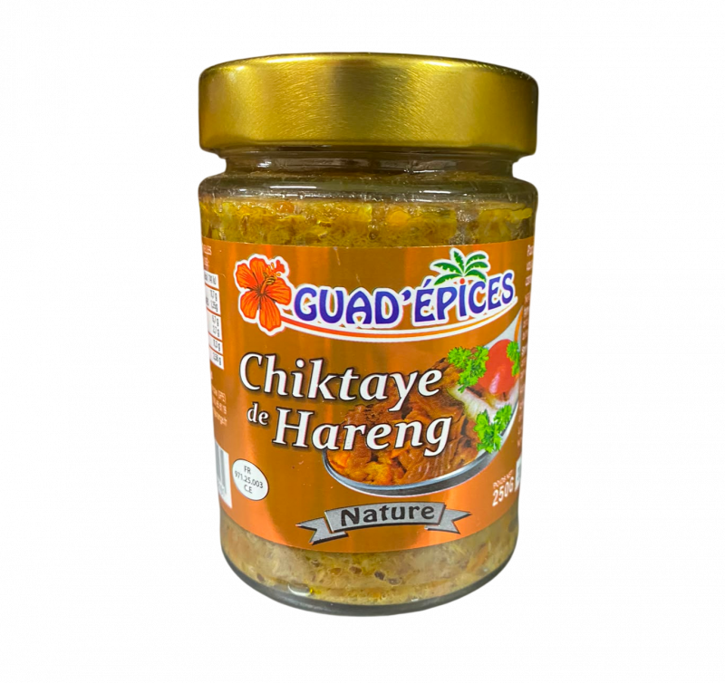 Guad' épices - Chiquetaille hareng nature 250g