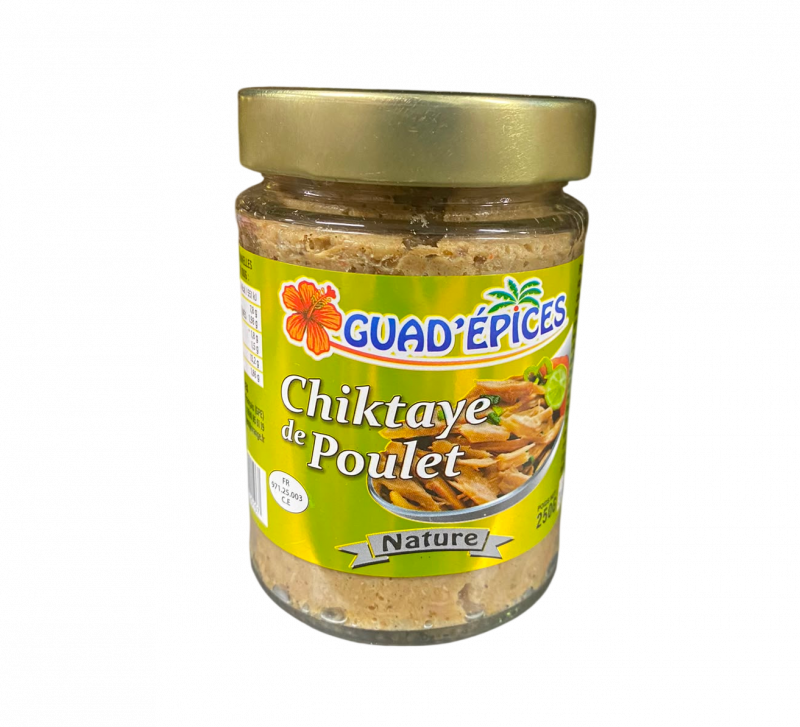 Guad' épices - Chiquetaille poulet nature 250g