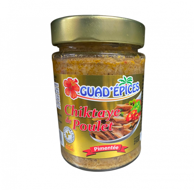 Guad' épices - Chiquetaille poulet piment 250g
