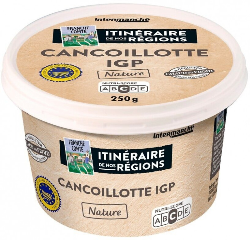 Itinéraire de nos régions - Cancoillotte nature 250g