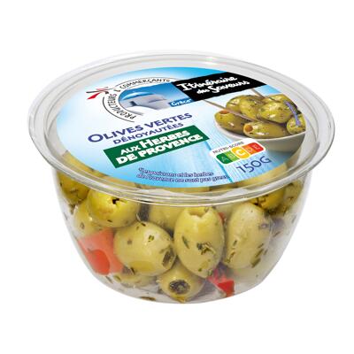 Itinéraire des Saveurs - Olives dénoyautées aux herbes de provence