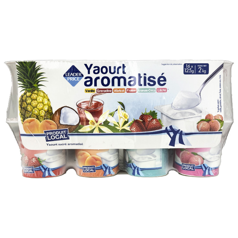 Leader Price - Yaourt aromatisé sucré