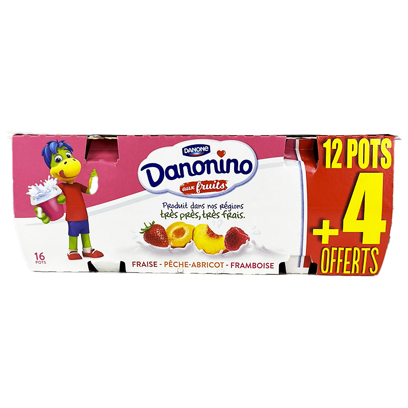 Danonino - Yaourt aromatisé fruits