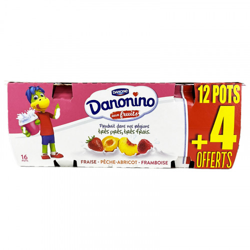 Danonino - Yaourt aromatisé fruits
