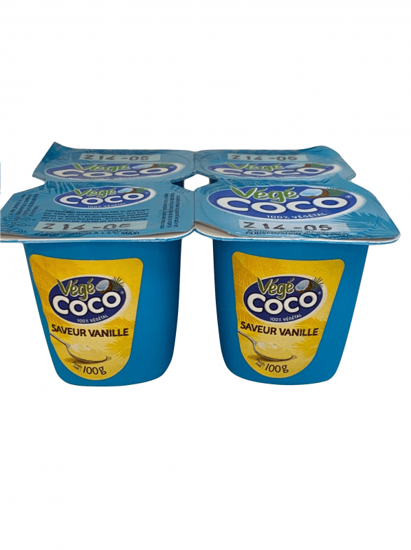 Végé Coco - Yaourt végétal à la vanille x4