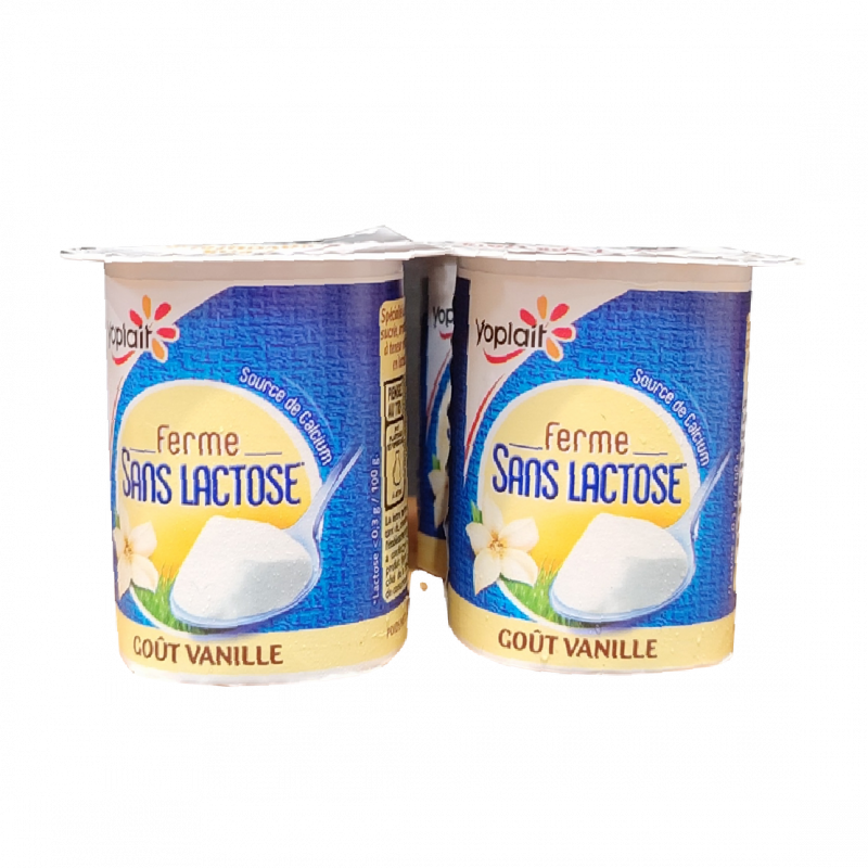 Yoplait - Yaourts sans lactose vanille x4