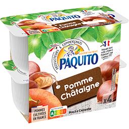 Compotes de fruits panaché sans sucres ajoutés - Paquito - 1,6 kg